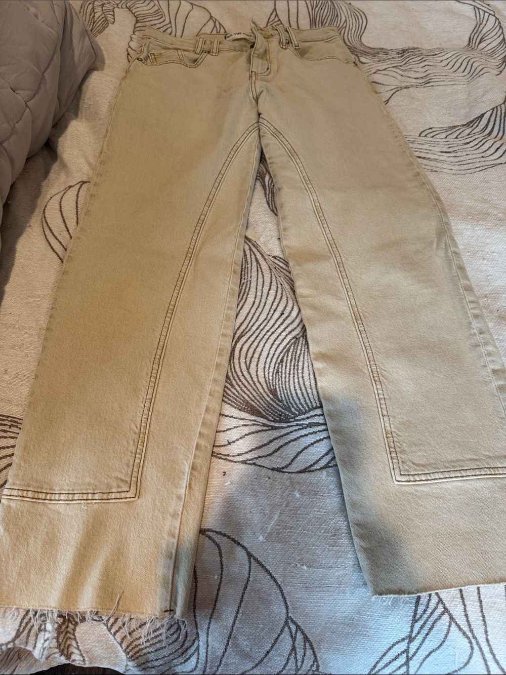 We The Free Women's Straight Jeans in Khaki